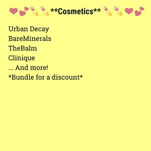 Makeup & Cosmetics